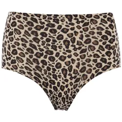 Chantelle Damen Taillen-Slip - SoftStretch, nahtlos, unsichtbar, Einheitsgröße 36-44, Muster Schwarz/Nude / One Size