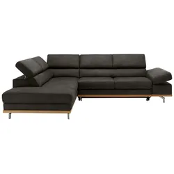 Ecksofa Carmen Dunkelgrau
