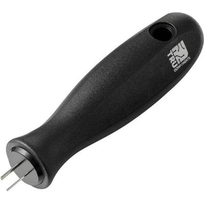 TRU COMPONENTS Leiterbahn-Unterbrecher Schwarz Inhalt 1St.