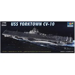Trumpeter Flugzeugträger USS Yorktown CV-10