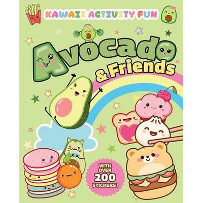 Avocado & Friends: Kawaii Activity Fun (with Over 200 Stickers!), Taschenbuch von Giada Francia, Dover Publications Inc., 978-0-486-85443-4