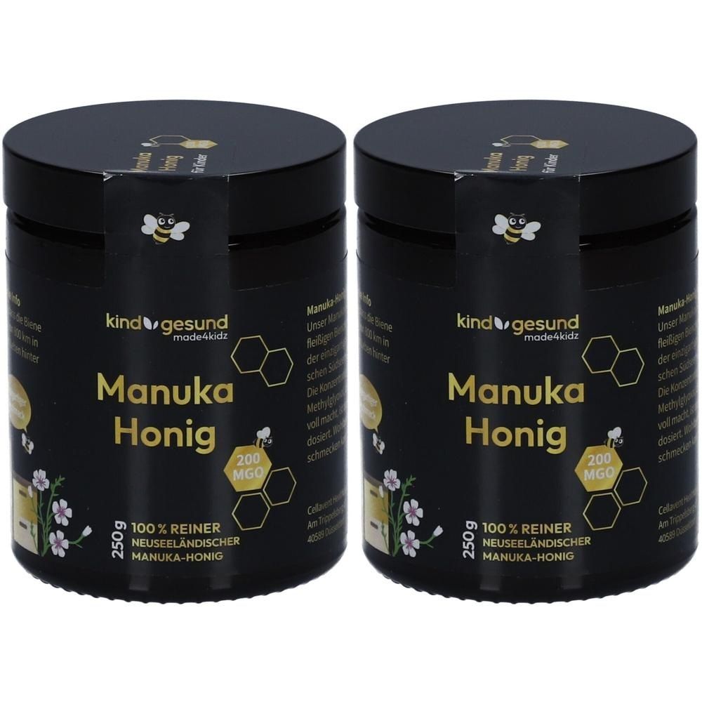Kindgesund Manuka Honig Kinder Sirup 2x 2x250 g
