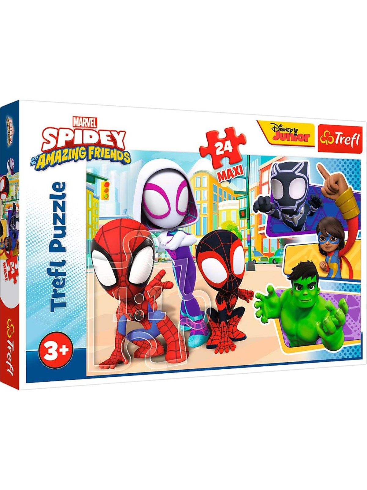 Trefl Puzzle - Spidey and his Amazing Friends - Spidey and his Friends (24 Maxi pieces) 2D Puzzles