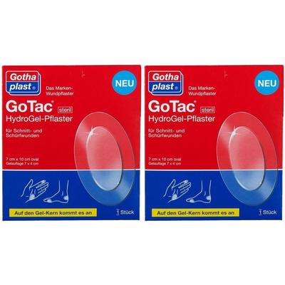 Gotac HYDROGELP10x7CM Ster x2 2x1 St Pflaster