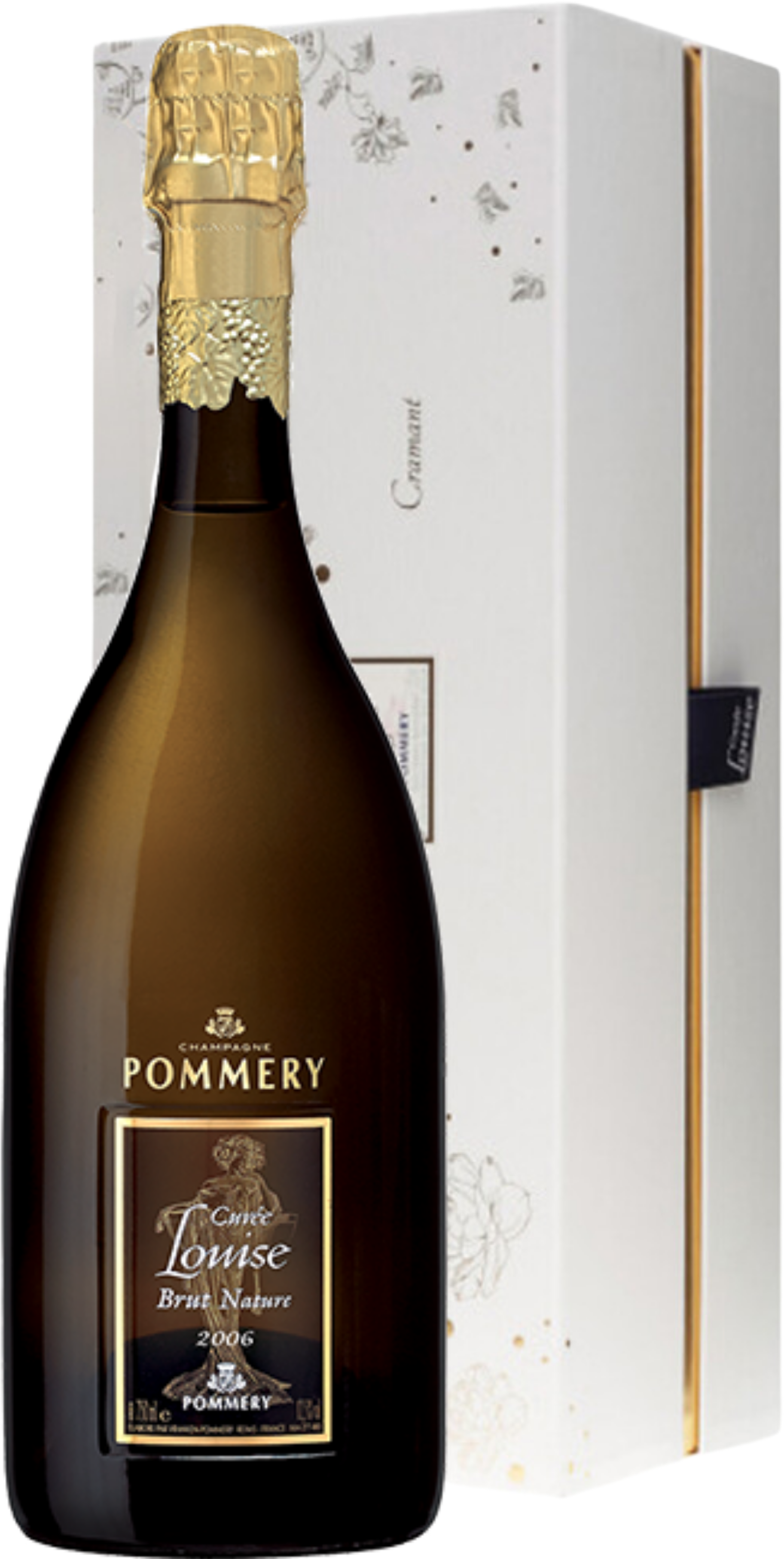 Champagne Brut Nature 'Cuvée Louise' Pommery 2006 (Packaging)