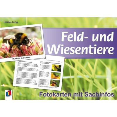 Feld- und Wiesentiere - Fotokarten mit Sachinfos, Sonstige von Heike Jung, Verlag an der Ruhr, 978-3-8346-0433-0