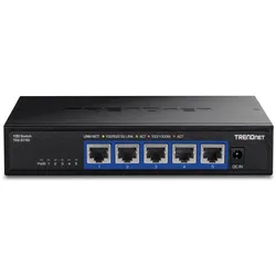 Trendnet TEG-S750 (5 Ports), Netzwerk Switch, Schwarz
