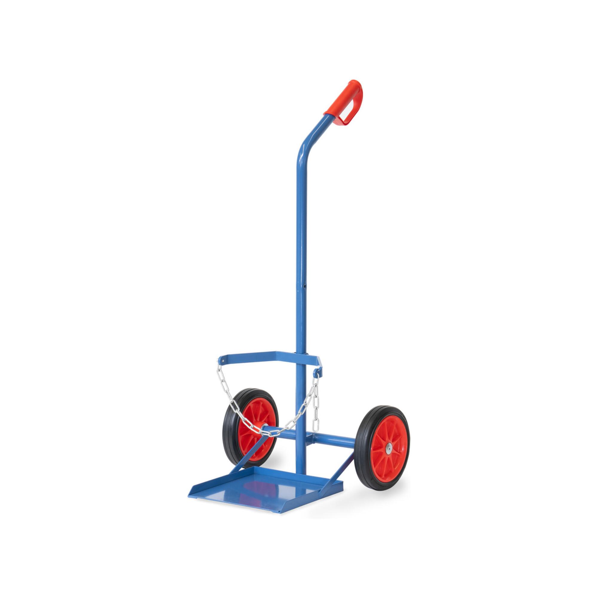 fetra Stahlflaschenkarre 51121. Tragkraft 100kg (51318V)
