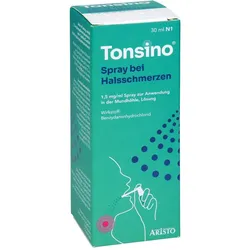Tonsino Spray bei Halsschmerzen 1,5 mg/ml Spray zur Anwendung in der Mundhöhle