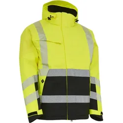 Stretch Warnschutz Winterjacke "186100R" Visible Xtreme - L - fluorgelb