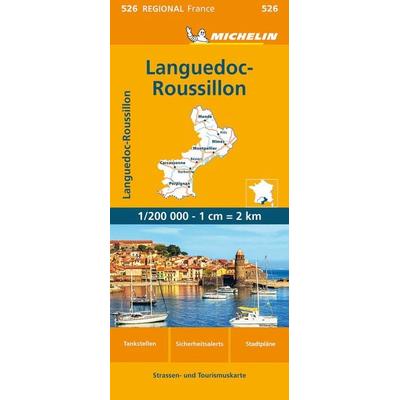 Michelin Languedoc-Roussillon, Karte von , Michelin, 978-2-06-725944-7