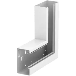 OBO 6277420 Flachwinkel steigend asymmetrisch 70x130x300 Stahl reinweiß RAL 9010 GS-AFS70130RW