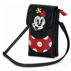 Disney Minnie Mouse Umhängetasche – Crossbody Tasche mit verstellbarem Schultergurt für Alltag und Freizeit