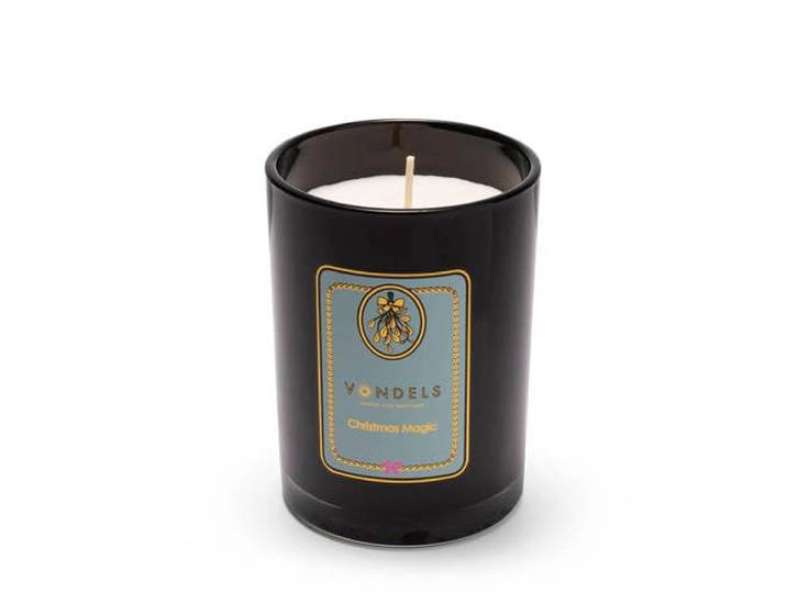 Vondels Geurkaars XMAS Magic zwart 250gr