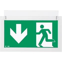Eaton LED-Rettungszeichenleuchte RAL9003 IP42 20m CrystalWay 19521 AT