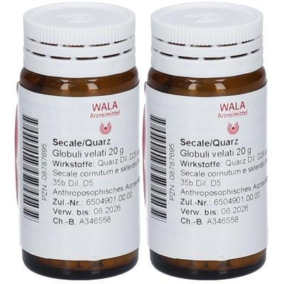 Secale Quarz Globuli 2x 2x20 g
