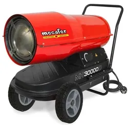 Mecafer Heizung MH30000D 30000 W, Heizlüfter, Rot