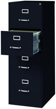 Hirsh 25-inch Deep 4-drawer Legal-size Commercial Vertical File Cabinet