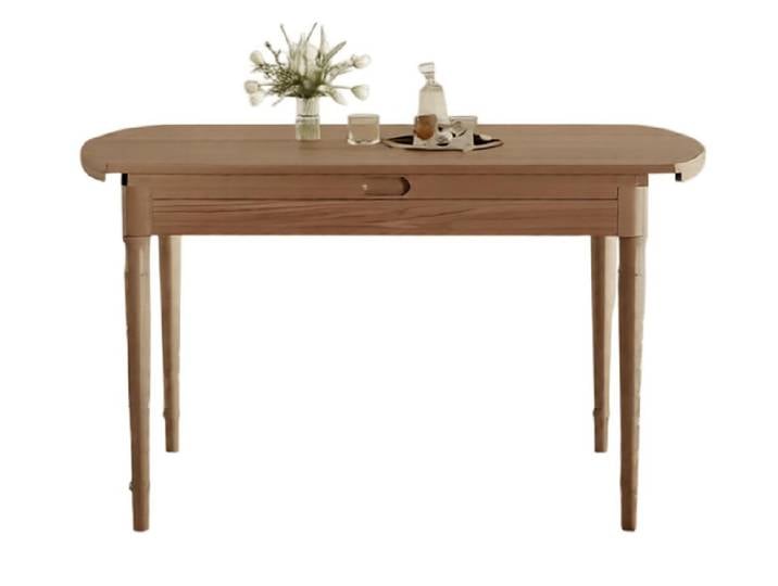 JVmoebel Stehtisch Moderner Braun Holzesstisch Designer Massivholz Tisch Esszimmer, Made in Europa