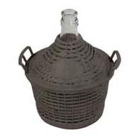 Briconess Glazen damejeanne met smalle opening - 5 liter - Opening diameter: 28 mm
