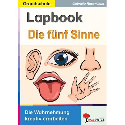 Lapbook Die fünf Sinne, Taschenbuch von Gabriela Rosenwald, KOHL VERLAG Der Verlag mit dem Baum, 978-3-9884131-0-9