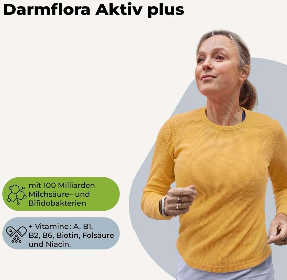 Avitale Darmflora Aktiv Plus 100 Mrd.Bakterien+7 Vitamine 40 St Kapseln