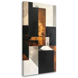 LEINWANDBILD 3D und geometrisch 60x120cm