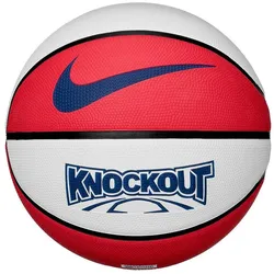 NIKE Knockout Basketball 159 - white/fusion red/black/rush blue 7