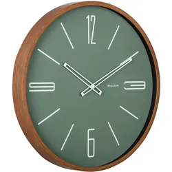 Karlsson, Wanduhr, Wall clock Marcado large jungle green (50.80 cm)