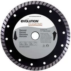 EVOLUTION Sägeblatt 185mm (7-14"") Diamantscheibe