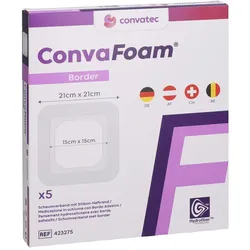 CONVAFOAM Schaumverband Border 21x21 cm