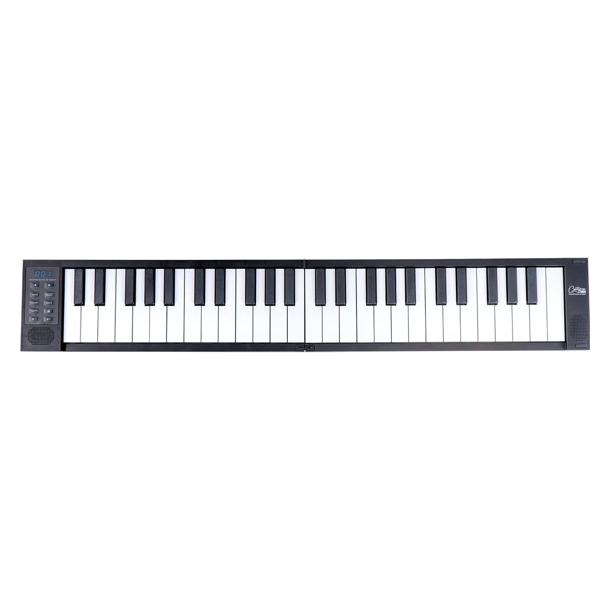 Carry-On Piano 49 Touch Black opvouwbare piano 49 toetsen (49 Tasten) (2301409)