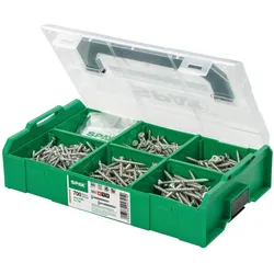 Spax, Schrauben, Montagekasten (703 Schrauben pro Stück)