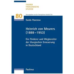 Heinrich von Meurers (1888-1953), Fachbücher von Guido Pasenow