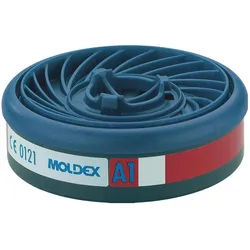 Moldex, Zubehör Arbeitsschutz, Gasfilter 910001 EN 14387:2004 + A1:2008 A1 passend für 4000 370 738, 4000 370 739 (Atemschutzmaske Ersatzfilter)