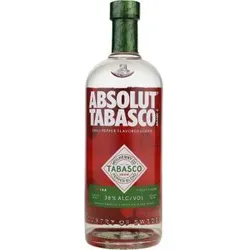 Absolut Vodka Tabasco 38% Vol. 1L