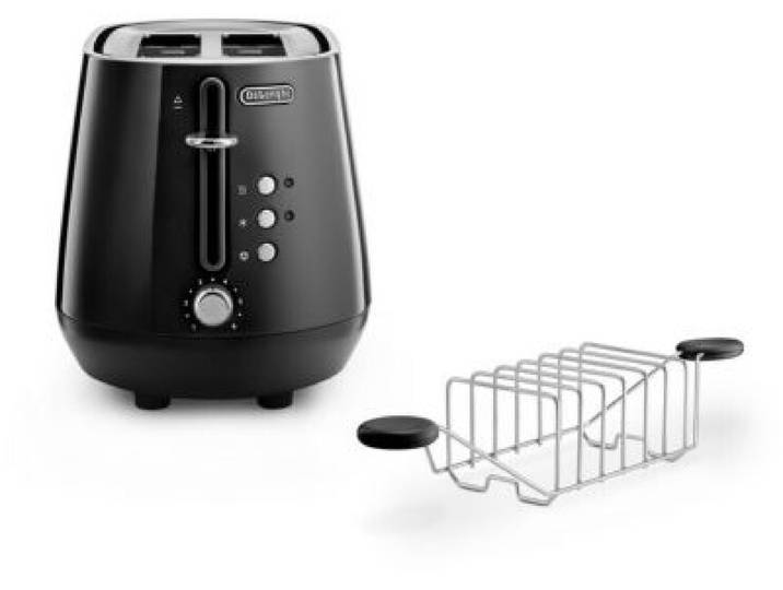 Delonghi - Grille-Pain Eclettica Noire Cty2103.Bk