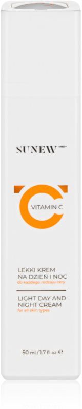 SUNEWMED+ Lightweight Vitamin C Face Cream Day & Night lightweight vitamin c face cream for silky smooth and moisturised skin 50 ml