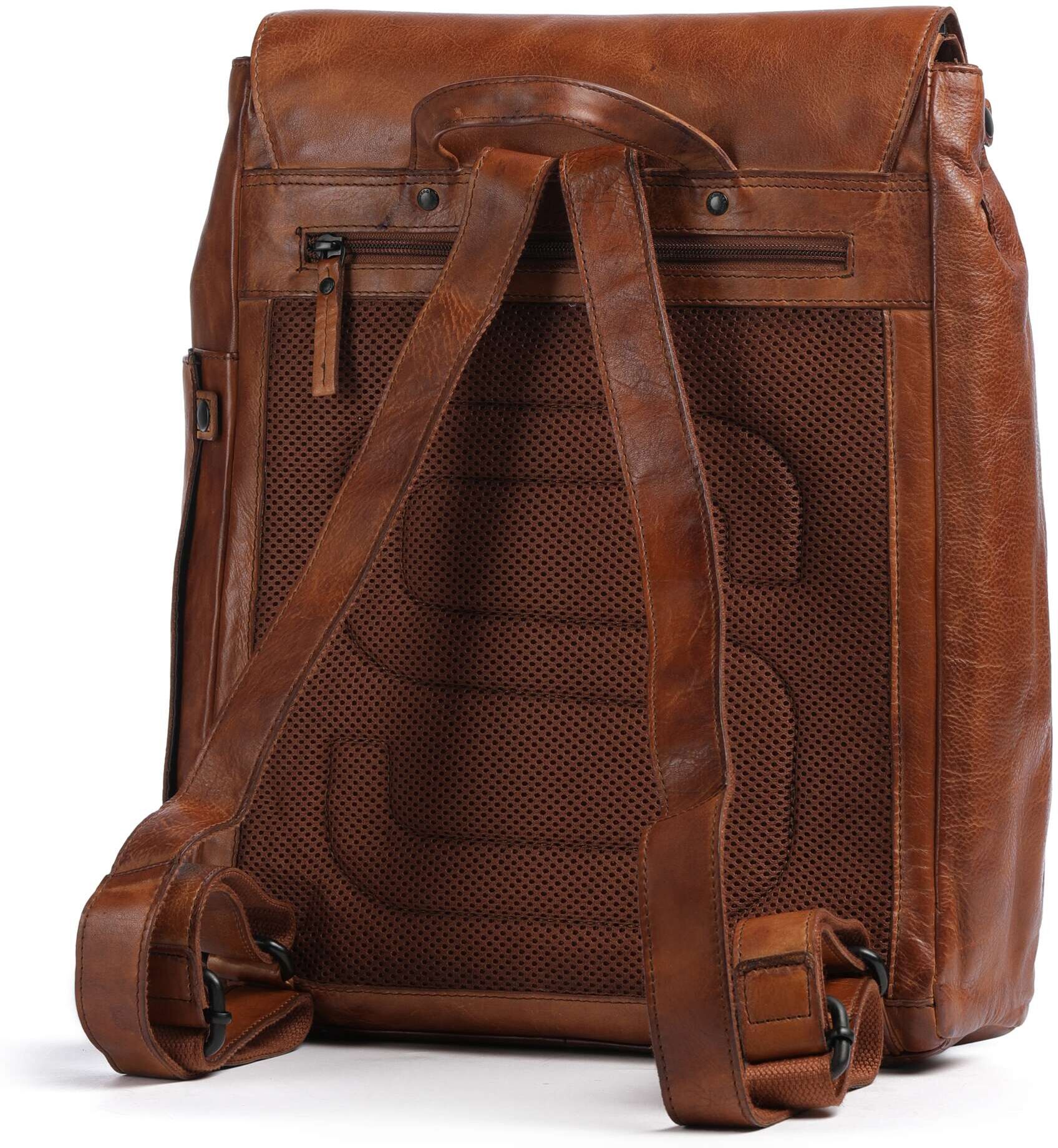 Spikes & Sparrow Apache Ted Laptop-Rucksack, braun