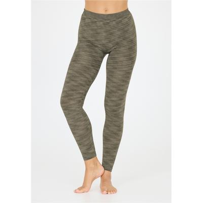 Trainingstights ENDURANCE "Crina", Damen, Gr. S/M, US-Größen, bunt (grün, meliert), 68% Polyester, 22% Nylon, 10% Elasthan, meliert, Hosen, mit atmungsaktiver Funktion