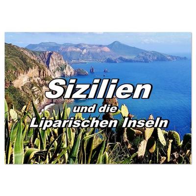 Sizilien und die Liparischen Inseln (Wandkalender 2026 DIN A2 quer), CALVENDO Monatskalender