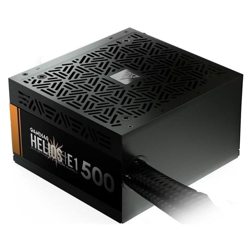 Gamdias Alimentation ATX Helios E1-500 - 500W (Noir) (500 W) (37206090)