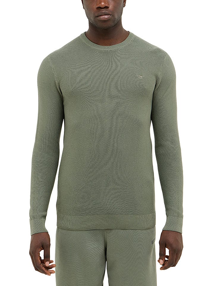 Mustang Pullover in Khaki - S