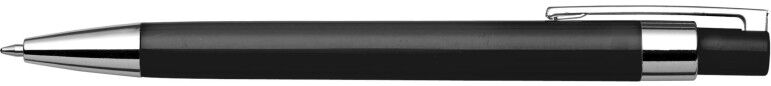Stylo bille publicitaire en plastique Jarod noir