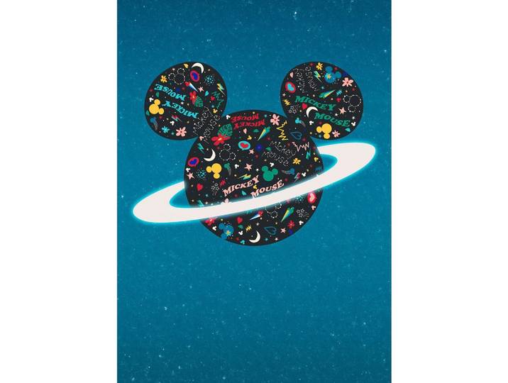 FOTOTAPETE PLANET MICKEY