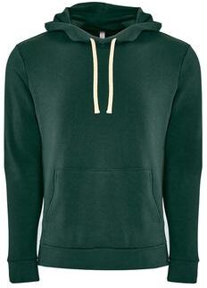 Next Level 9303 Santa Barbara Hoodie Sweatshirt in Forest Green size Small   80/20 Cotton/Polyester NL9303