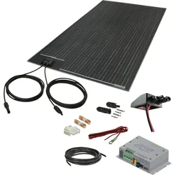 Next Level Systems NL FT Flat Type Solar Komplettsystem Modulanzahl 1 / 100 W