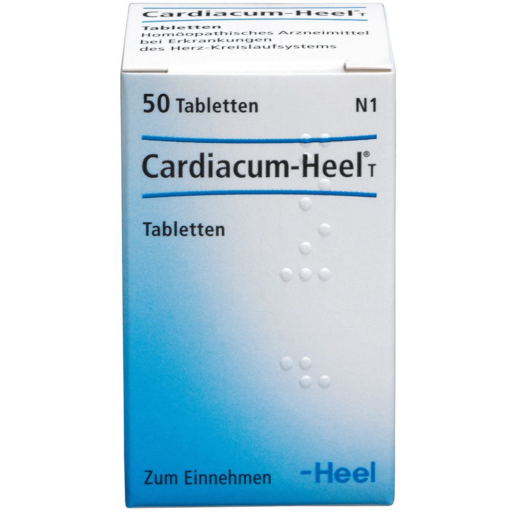 Cardiacum Heel T Tabletten 50 St