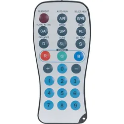 Showtec IR Controller for Cameleon / Carlow RGB Series Fernbedienung
