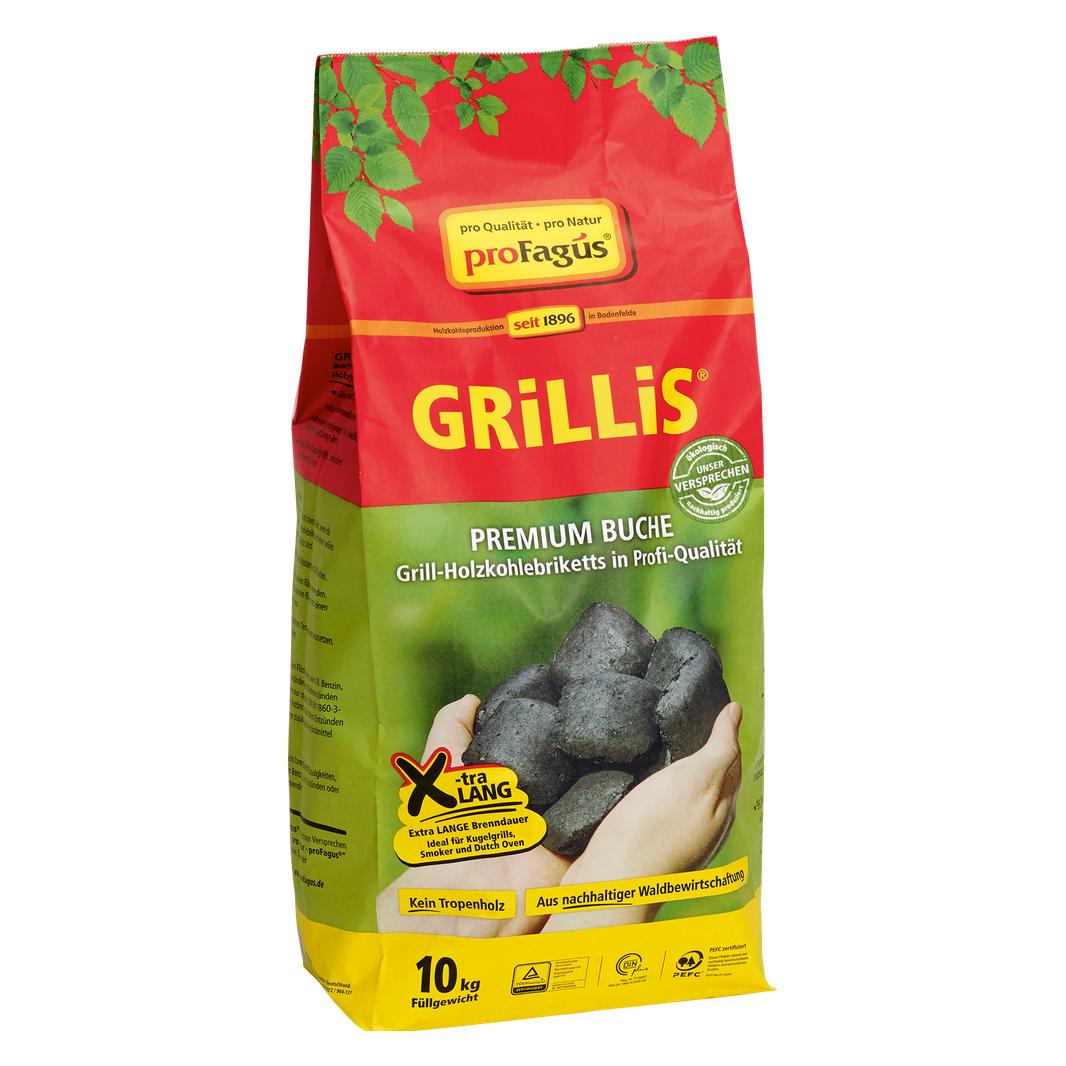 ProFagus Holzkohlebriketts (10 kg) (60001040)